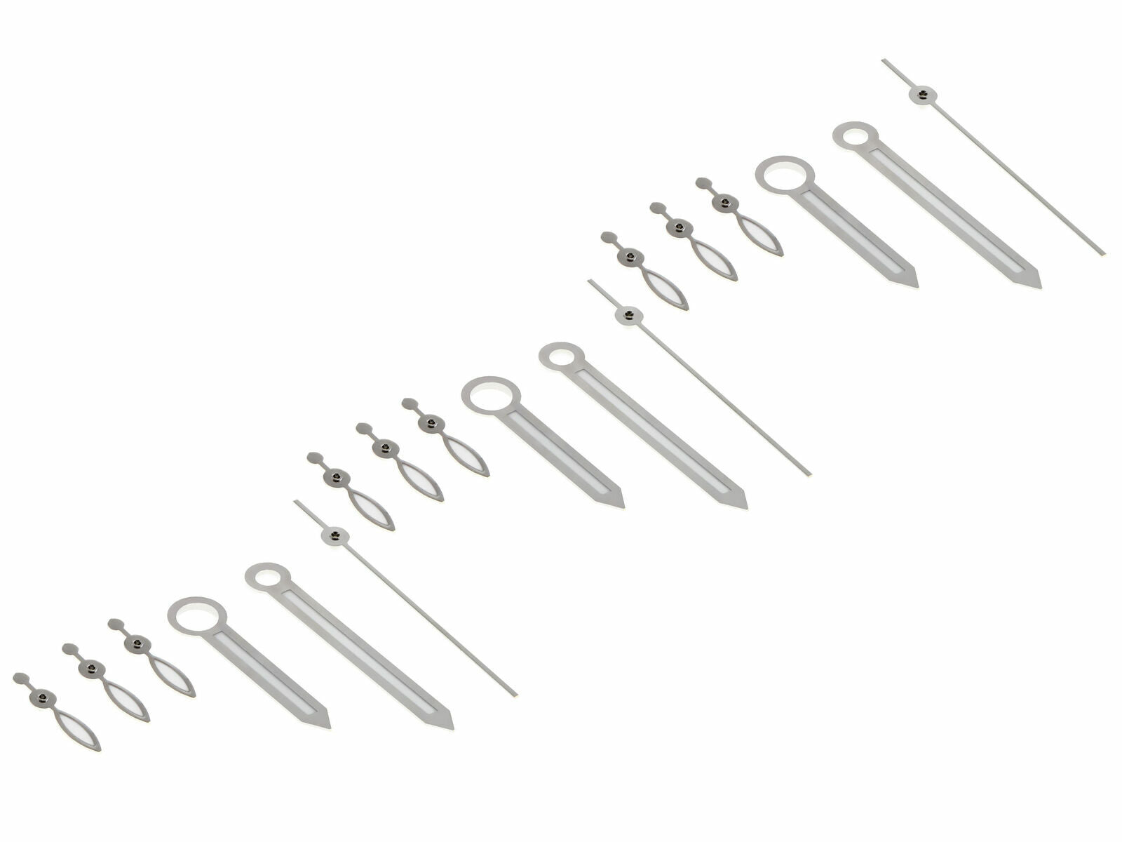 3 SET WATCH HAND FOR PAM 44MM PANERAI MOVEMENT ETA 6497-98 WATCH SILVER SWISS