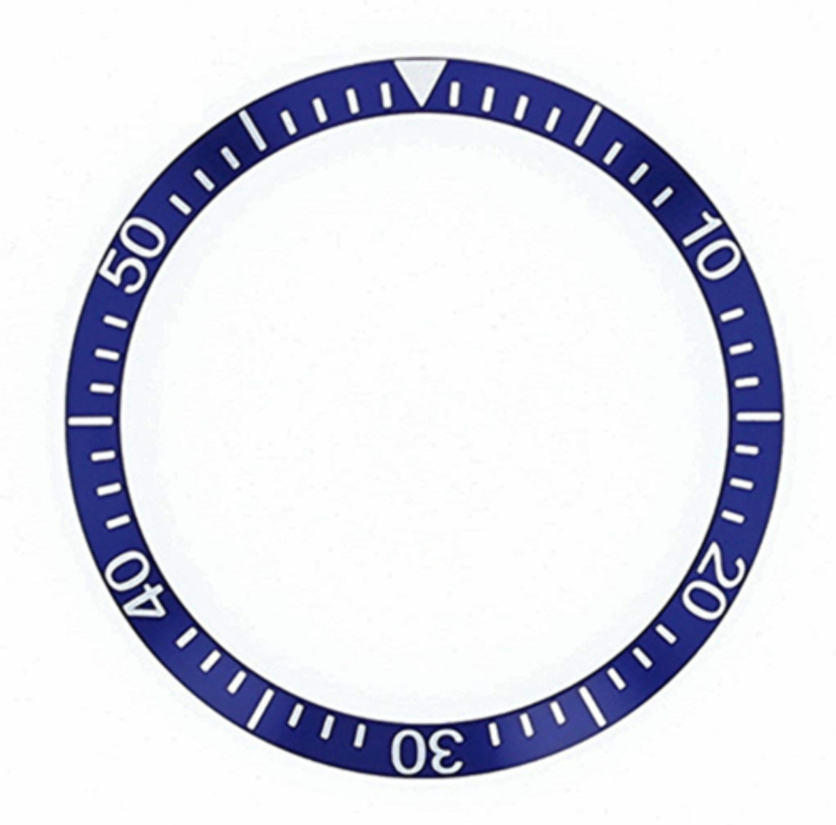 BEZEL INSERT FOR OMEGA SEAMASTER 120 WATCH BLUE 38MM X 32MM