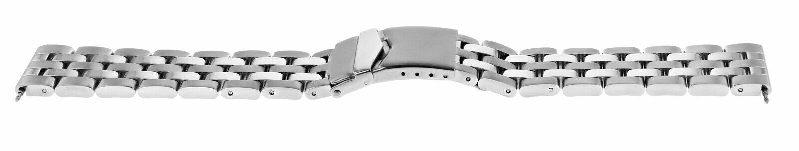 20MM WATCH BAND BRACELET FOR BREITLING PILOT COLT MATTE/SHINY STAINLESS STEEL