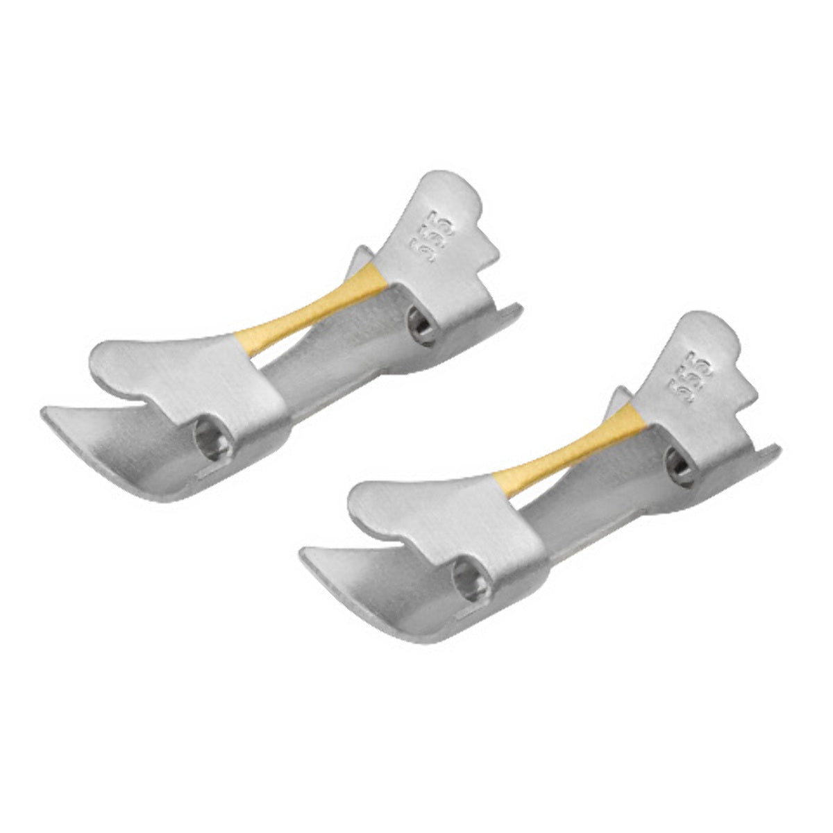 2 END PIECE LINK FOR OYSTER WATCH BAND ROLEX DATEJUST SUBMARINER GMT 20MM T/TONE