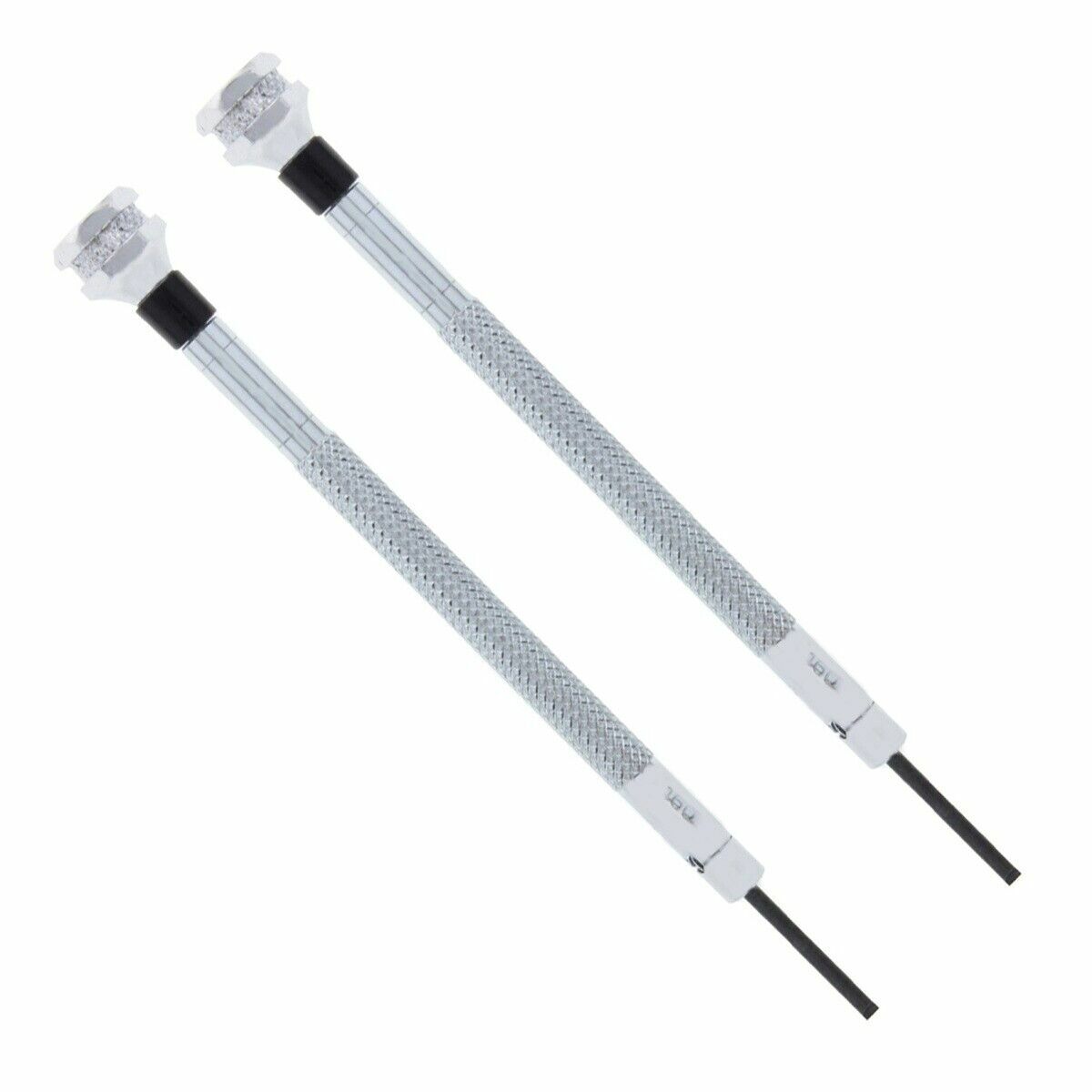 2 CUT-OUT SCREW DRIVER 1.60MM FOR LUM-TEC WATCH 2 PACK STAINLESS STEEL