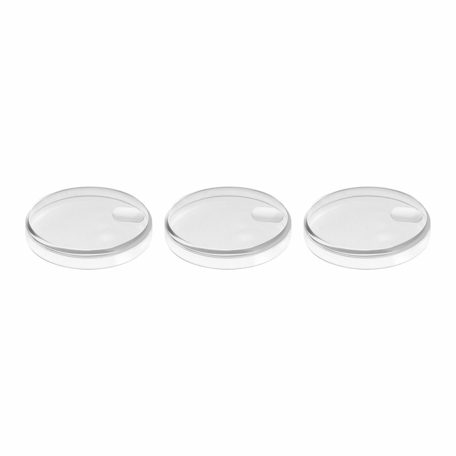 3 PLASTIC PLEXI  WATCH CRYSTAL FOR ROLEX DATEJUST 16013 16014 16030 16250 16253