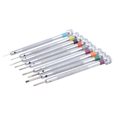 9 SCREWDRIVER FOR WATCH REPAIR SET STAND EXTRA BLADE WATCH TOOL