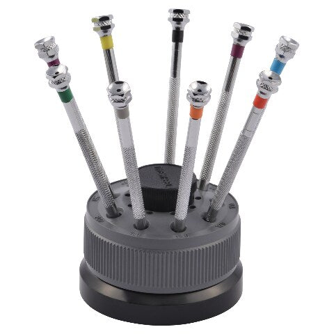 9 SCREWDRIVER FOR WATCH REPAIR SET STAND EXTRA BLADE WATCH TOOL