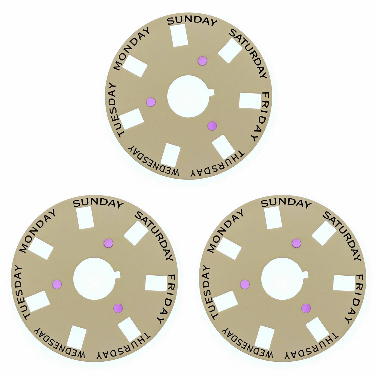 3 DAY DISC FOR ROLEX 3055 PRESIDENT 18028 18029 18038 18039 18048 18049 CHAMPAGN
