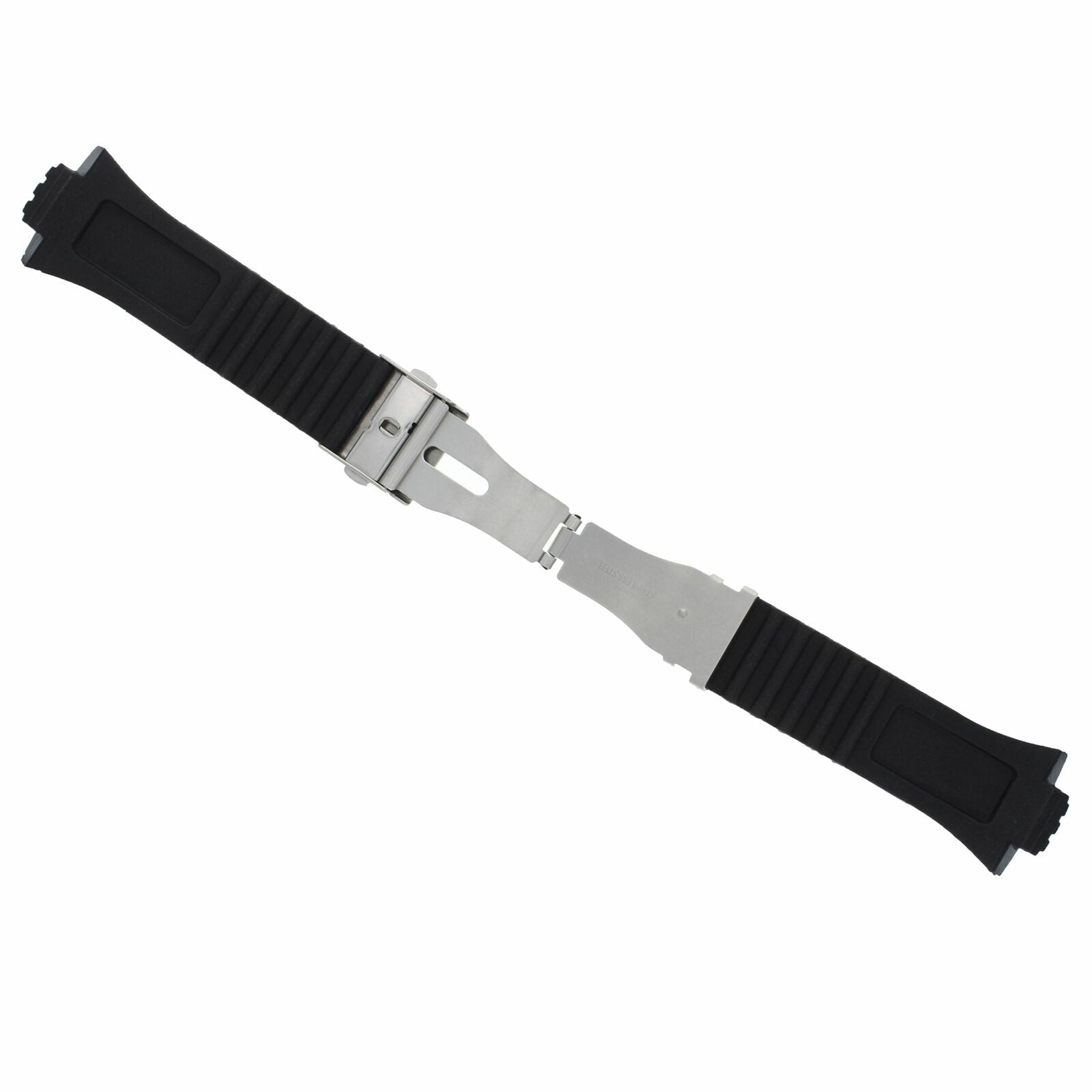 26MM 13MM RUBBER DIVER STRAP BAND FOR ORIS TT2 WILLIAM F1 40.5MM CASE BLACK