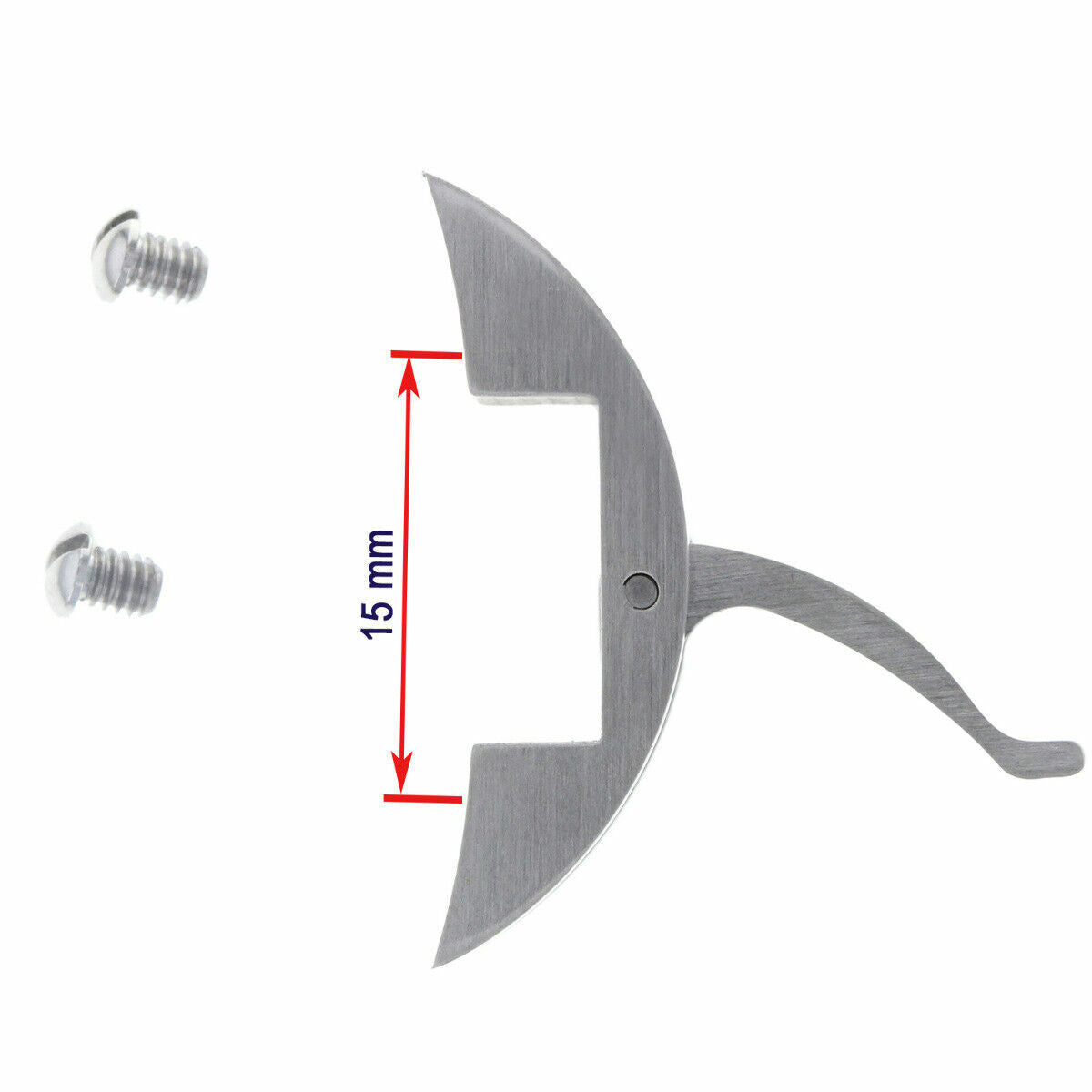 CROWN GUARD FOR PAM 114 , 372, 605 PANERAI WATCH CASE 44MM OR 47MM GMT BRUSHED