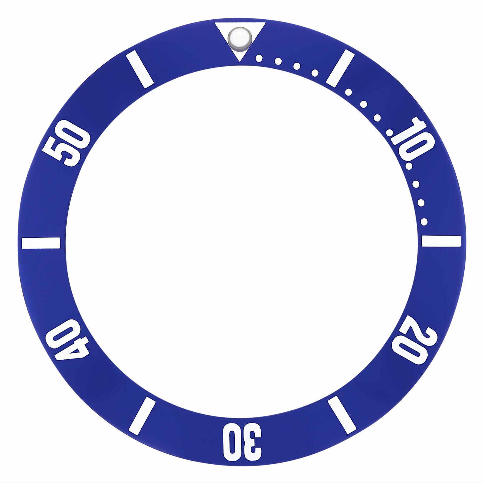 BEZEL INSERT FOR TAG HEUER 1500 929-206 WAB1111.BA0801 929206D WAB 1112 BLUE