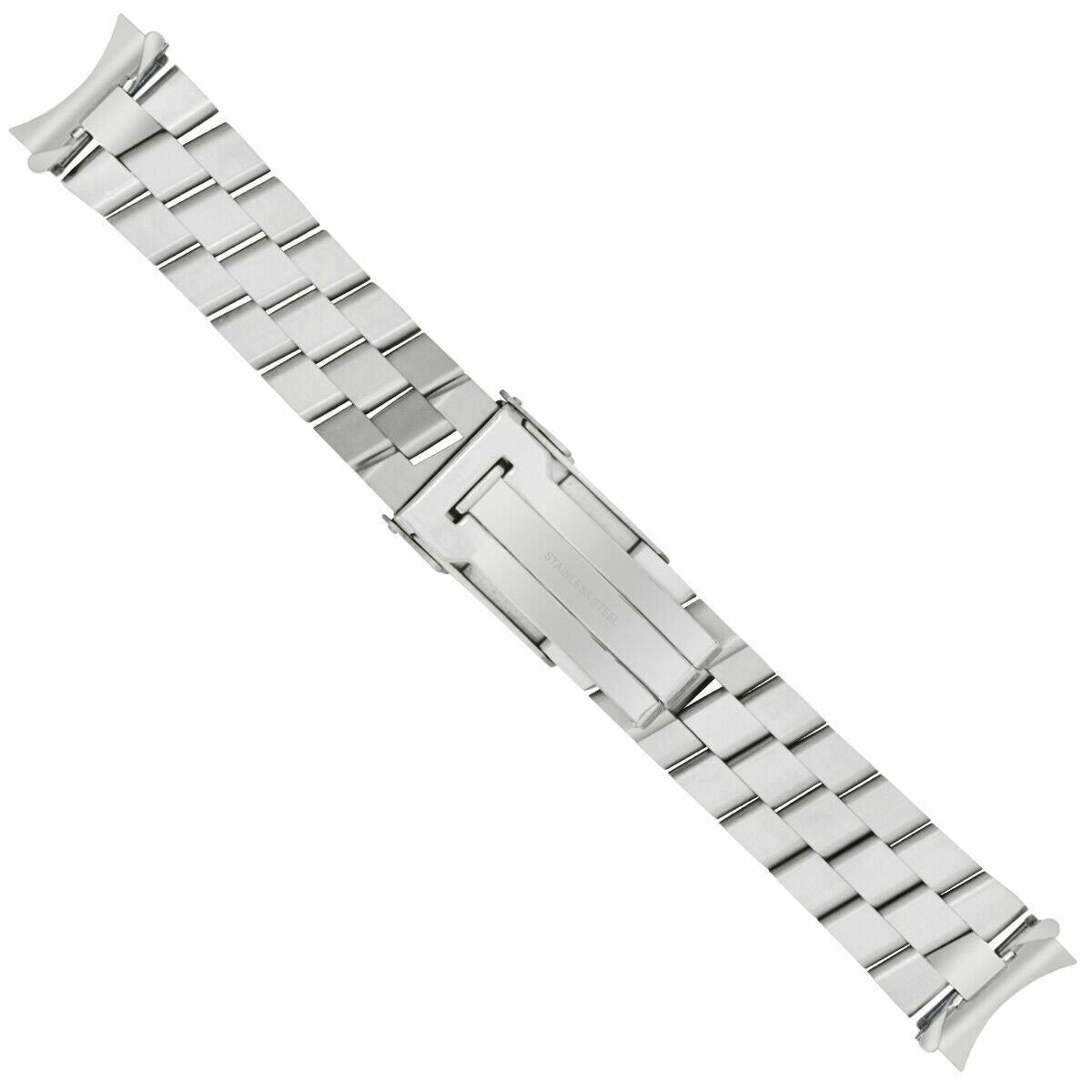 WATCH BAND BRACELET FOR 44MM BREITLING SUPER AVENGER 22MM STAINLESS STEEL SHINY