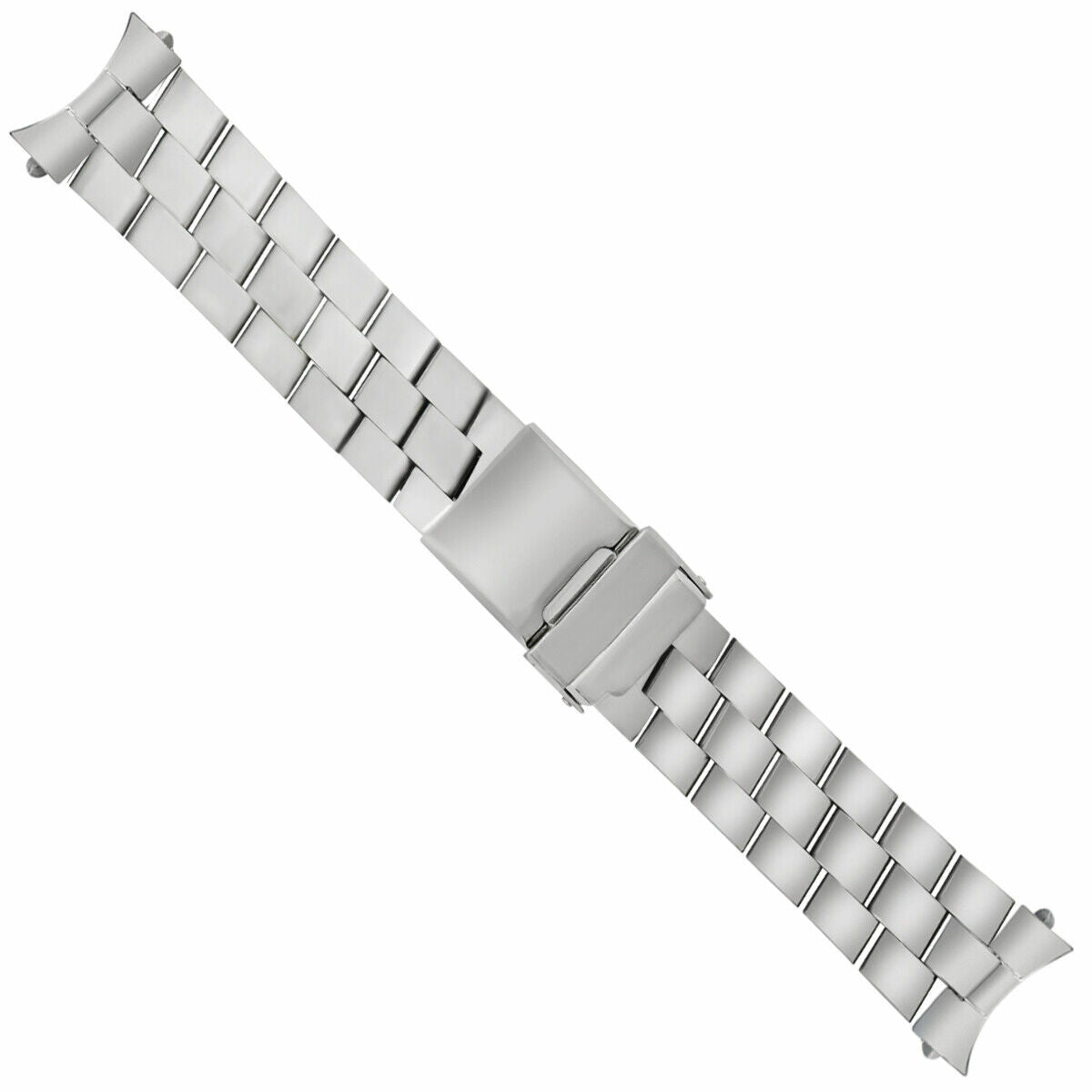 WATCH BAND BRACELET FOR 44MM BREITLING SUPER AVENGER 22MM STAINLESS STEEL SHINY