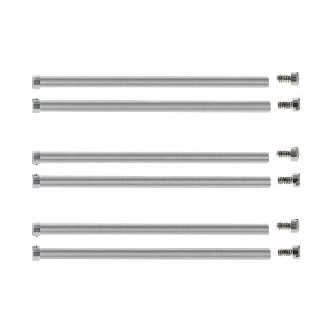 10 SET TUBE + SCREW FOR MENS 44MM ENZO MECHANA WATCH 316L STAINLESS STEEL
