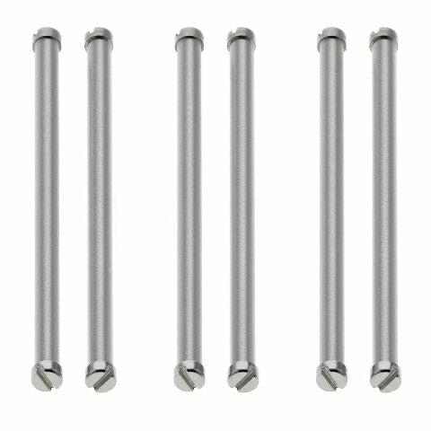 10 SET TUBE + SCREW FOR MENS 44MM ENZO MECHANA WATCH 316L STAINLESS STEEL