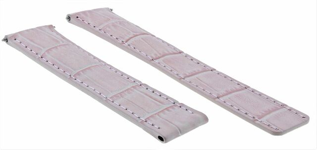 18MM LEATHER WATCH BAND STRAP FOR TAG HEUER CARRERA AQUARACER F1 PINK