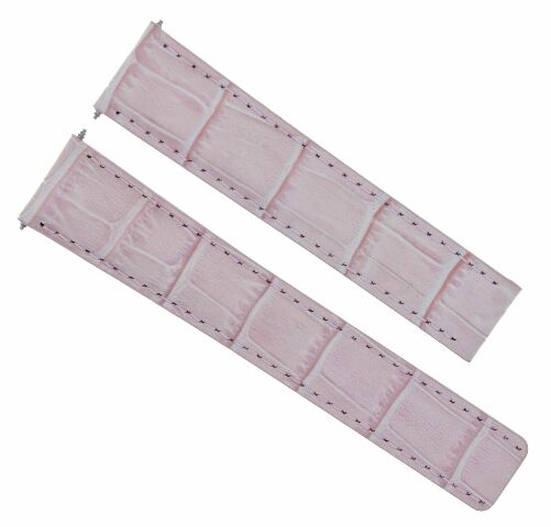 18MM LEATHER WATCH BAND STRAP FOR TAG HEUER CARRERA AQUARACER F1 PINK