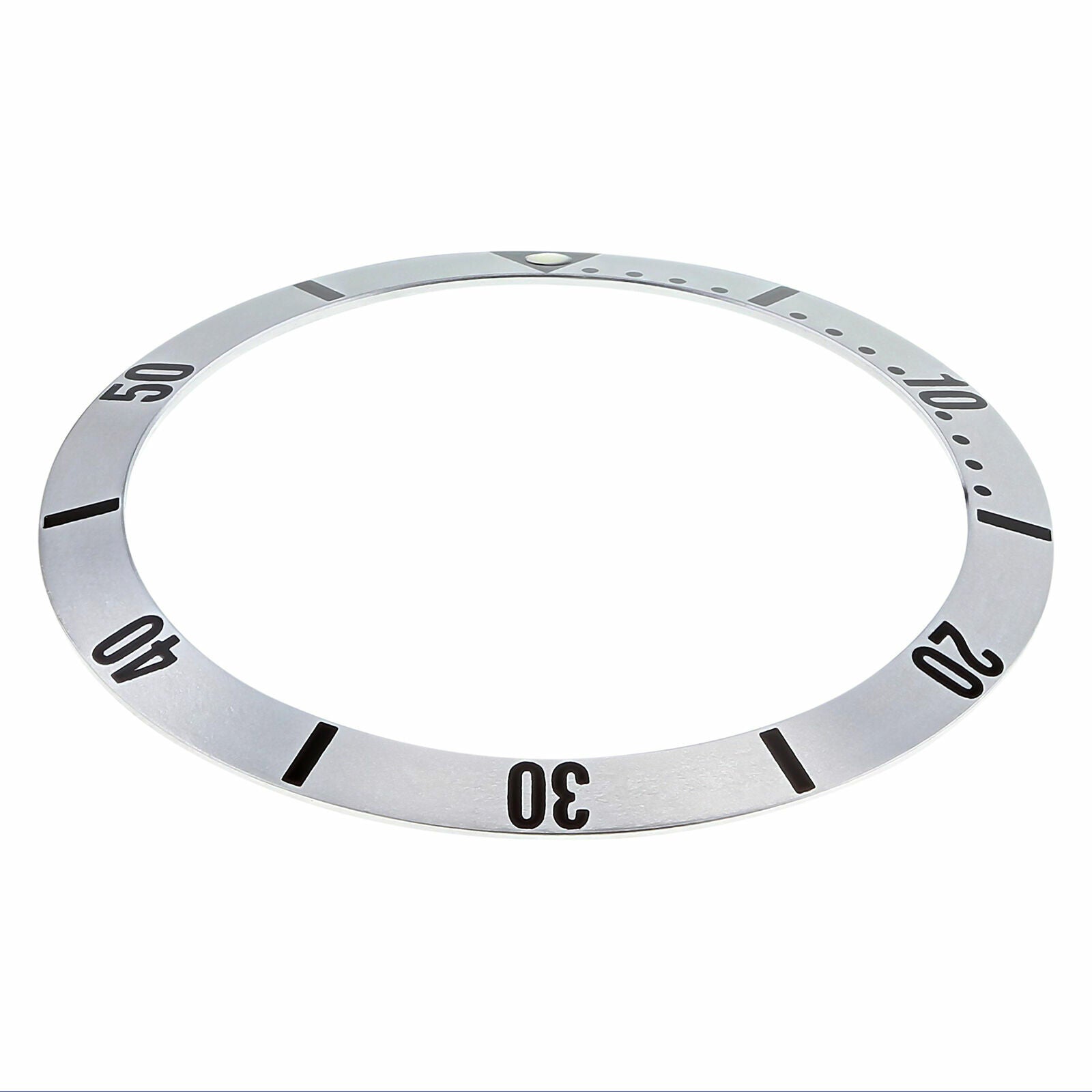 BEZEL INSERT FOR TAG HEUER PROFESSIONAL 2000  972.006 ,973.006, 974.006F SILVER