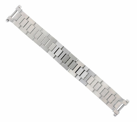 18MM WATCH BAND FOR 35MM CARTIER DE PASHA WATCH SOLID STAINLESS STEEL BRUSHED