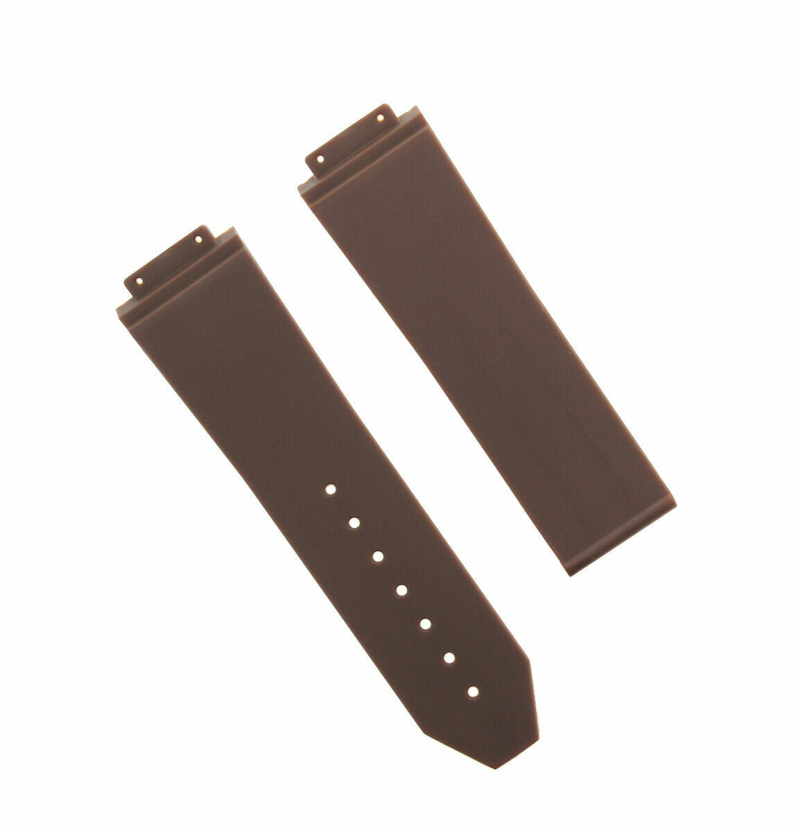 24MM RUBBER DIVER WATCH BAND STRAP FOR 44MM 45MM HUBLOT H BIG BANG BROWN TOP QY