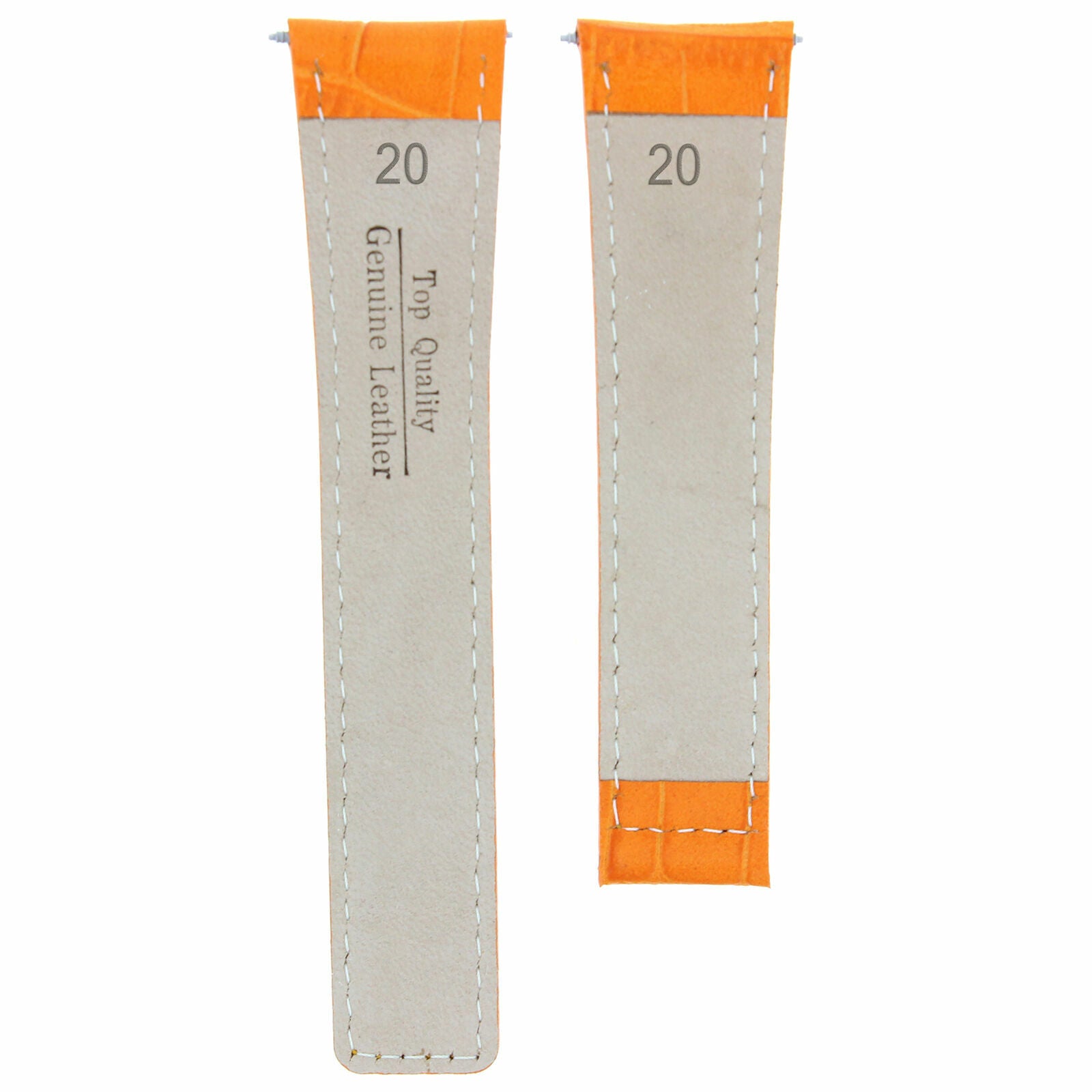 20MM LEATHER WATCH STRAP BAND FOR TAG HEUER CV-2013 CAY2111 CAF101A ORANGE WS