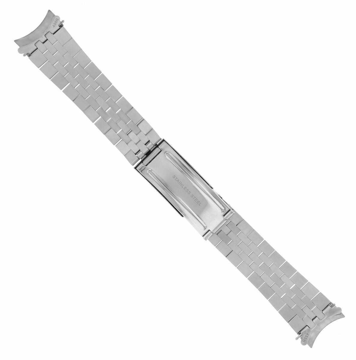 19MM JUBILEE WATCH BAND BRACELET FOR ROLEX AIR KING 1500, 5500 HEAVY STAINLESS