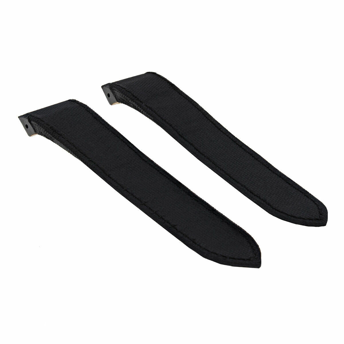 23MM LEATHER STRAP BLACK  TOILE BAND FOR CARTIER 38MM SANTOS 100XL LARGE TOP QLY