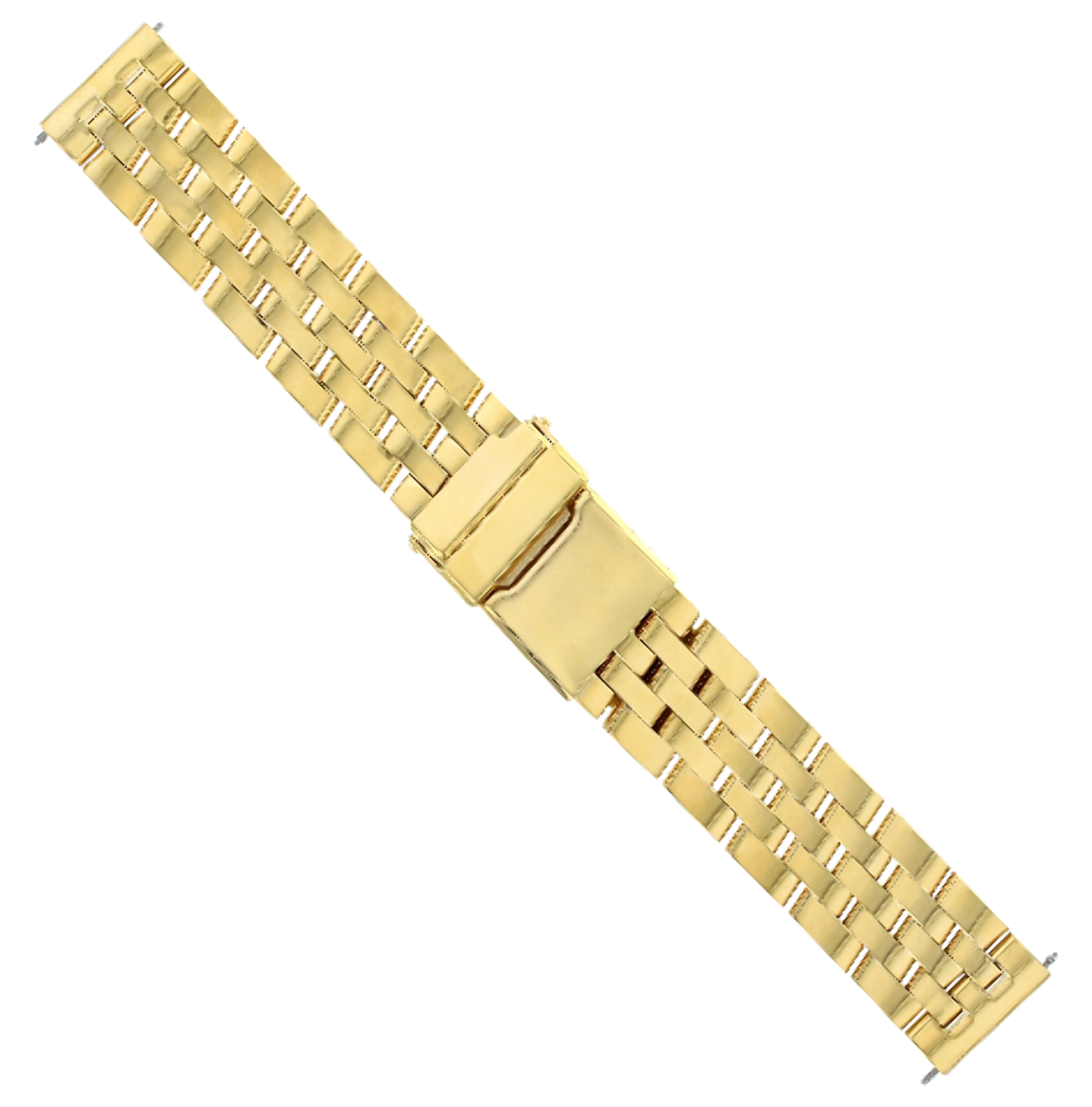 20MM WATCH BAND BRACELET FOR BREITLING CHRONOMAT B13050.1 WATCH COLT 5 LINK GOLD