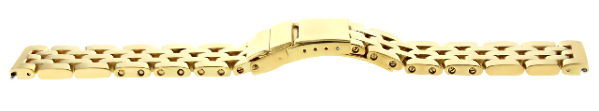 20MM WATCH BAND FOR 39MM BREITLING CHRONOMAT K13352 WATCH 5 LINK GOLD COLOR