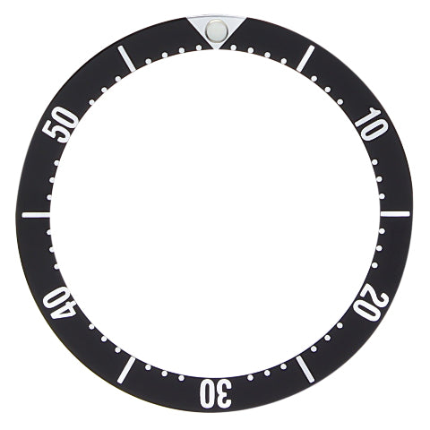 BEZEL INSERT FOR TAG HEUER PROFESSIONAL WATCH BLACK 2000 AUTOMATIC FLAT
