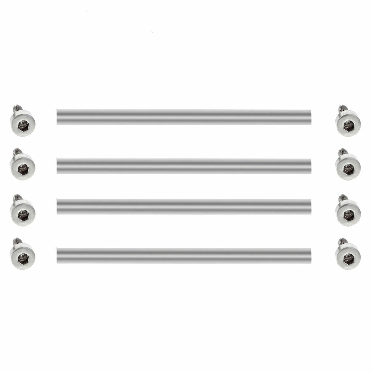 2 SET BAR & SCREW BAR  FOR BELL & ROSS BR-03-92 03-94 RUBBER STEEL BAND STEEL