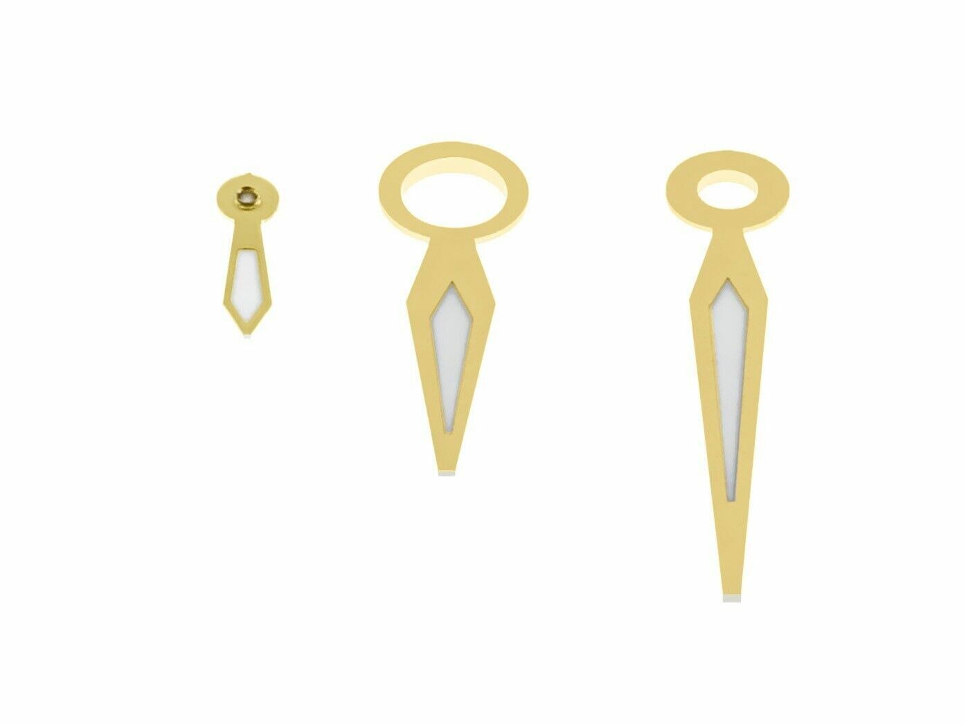 WATCH HAND FOR PAM PANERAI WATCH UNITAS MOVEMENT ETA 6497-6498 GOLD SWISS