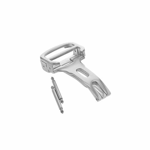 18MM WATCH BAND CLASP BUCKLE FOR CARTIER TANK SOLO LEATHER STRAP DEPLOYMENT SHIN