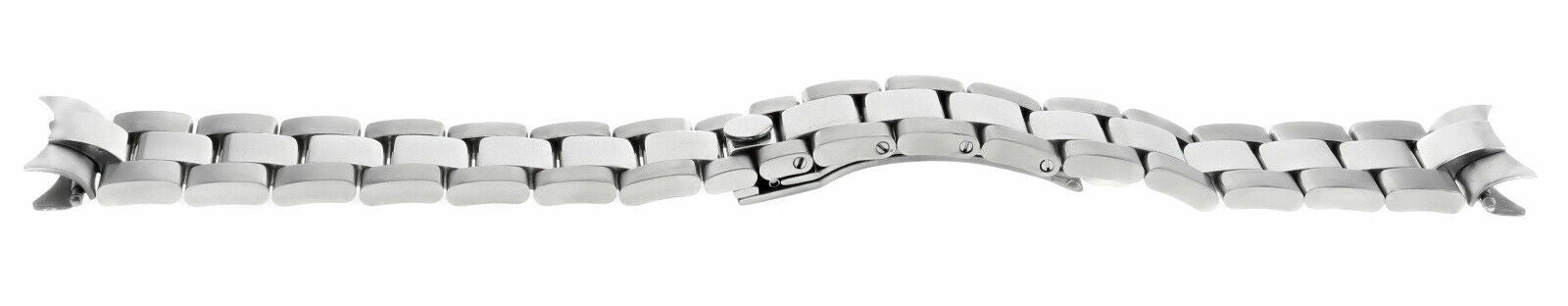 OYSTER WATCH BAND STAINLESS STEEL NEW STYLE FOR ROLEX  HIDDEN CLASP SHINY/CENTRR