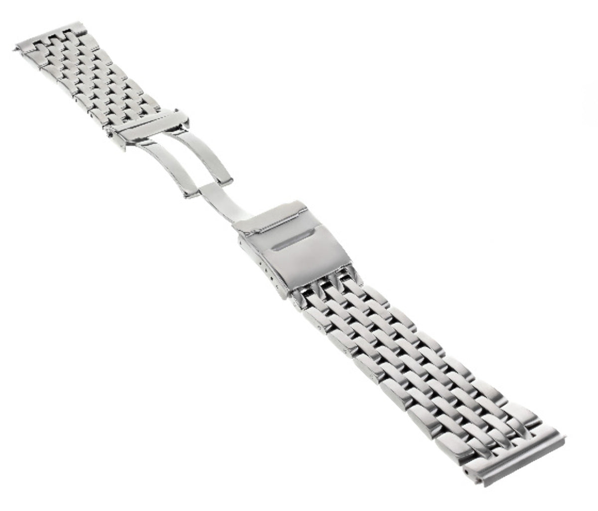 24MM PILOT WATCH BAND BRACELET FOR BREITLING A24322 7 LINK NAVITIMER POLISH RD