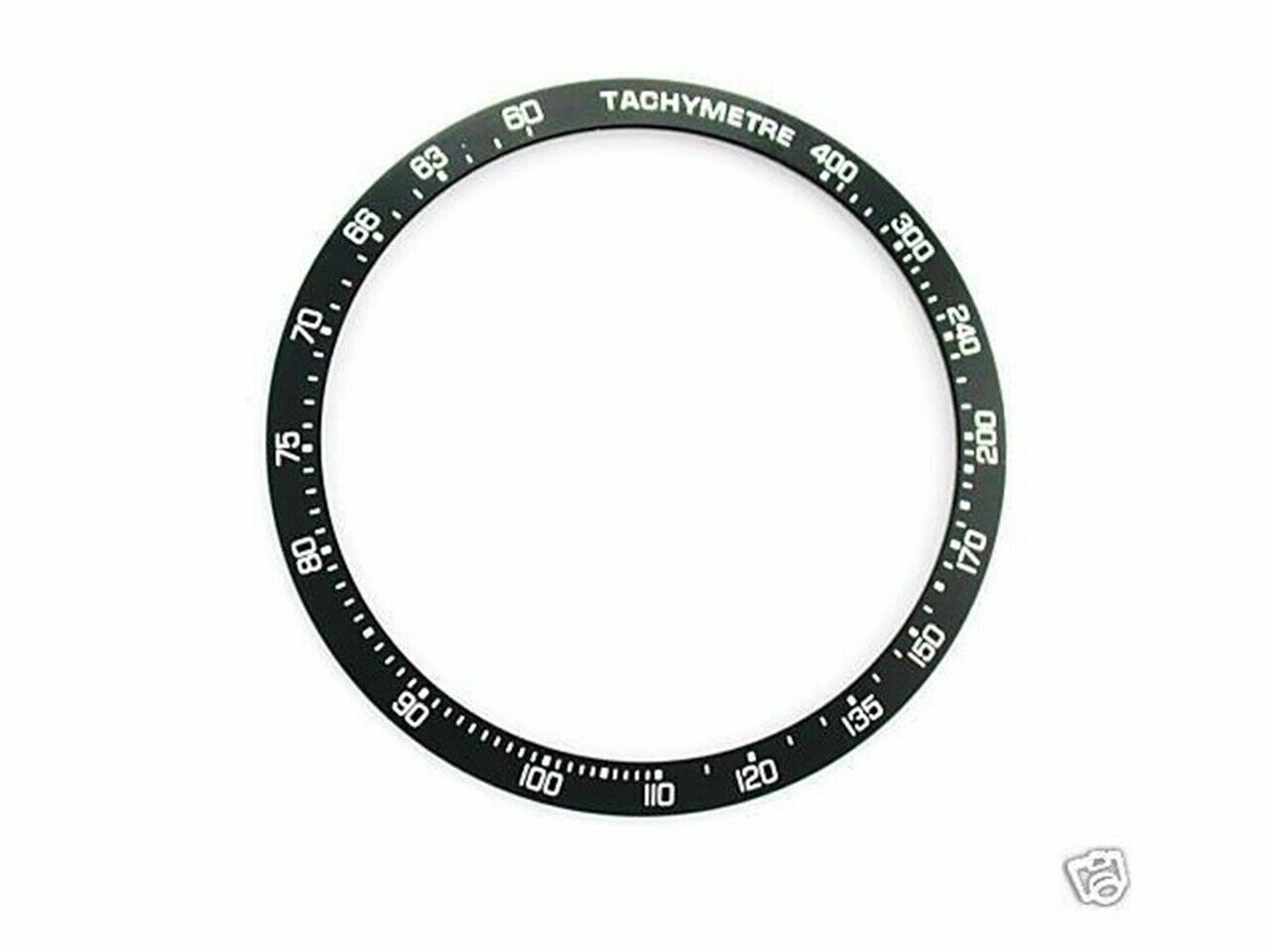 3 BEZEL INSERT FOR TAG HEUER CARRERA CHRONO CV-2010 CV-2012,CV2014.FT6014 TOP Q