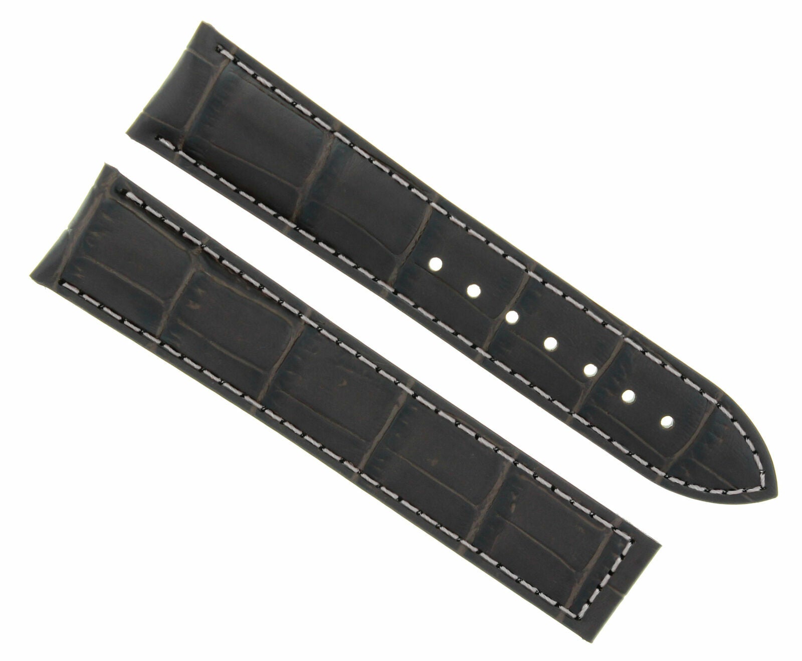 20MM LEATHER BAND STRAP FOR MAURICE LACROIX LC1008-SS001-130 MW DARK BROWN  WS