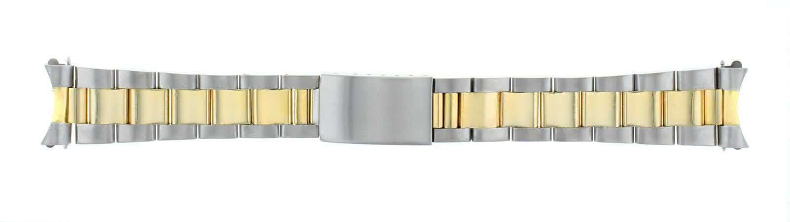 OYSTER WATCH BAND BRACELET SUBMARINER FOR ROLEX DATE WATCH 19MM TWO TONE HEAVY