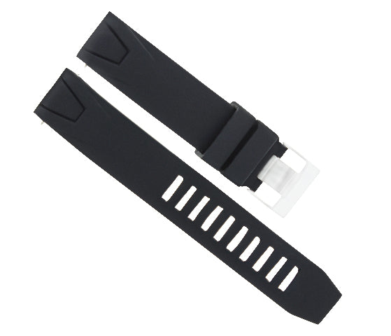 22MM STRAP BAND BRACELET FOR OMEGA SEAMASTER 45.5MM PLANET OCEAN WATCH RUBBER