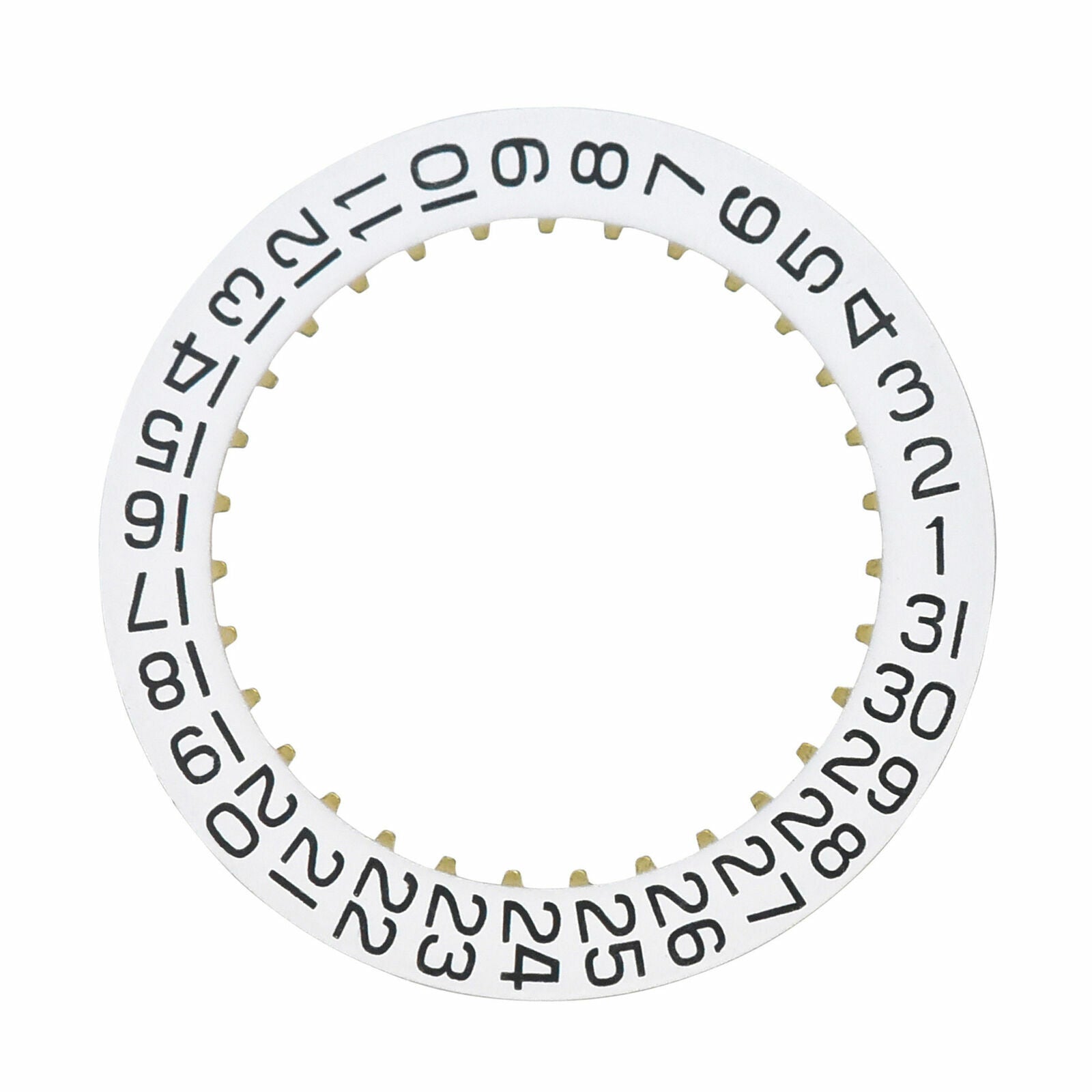 CALENDAR DATE DISC FOR TUDOR PRINCE MOVEMENT ETA 2804, 2824-2, 2789 WHITE 3H