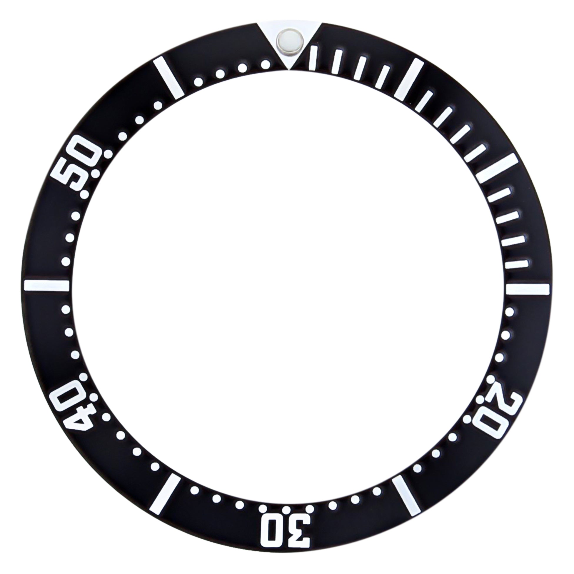 BEZEL INSERT FOR OMEGA MIDSIZE WATCH CHRONOMETER 2552.20 PROFESSIONAL AUTO BLACK