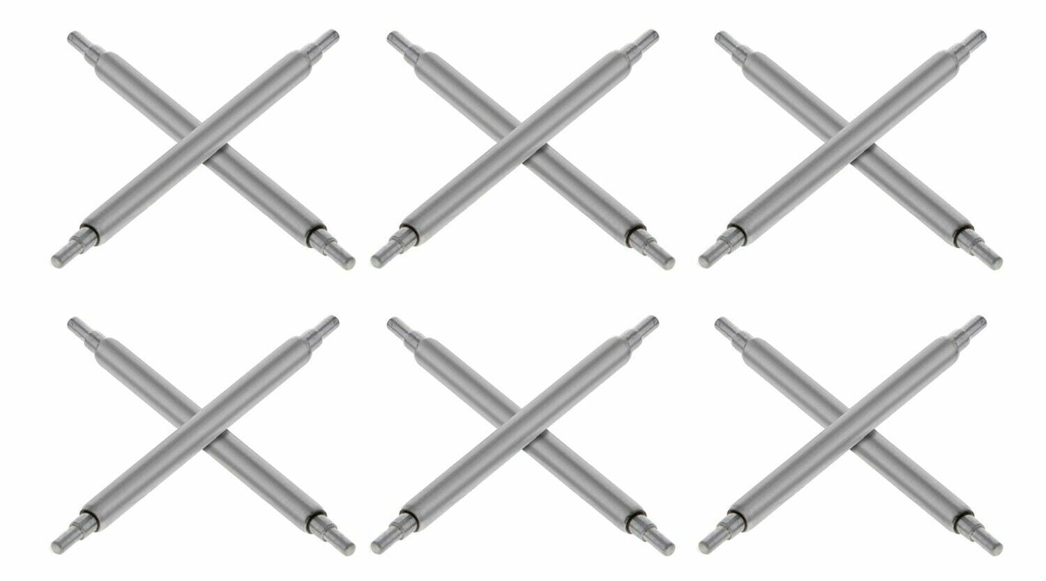 12 SPRING BAR PIN FOR 36MM ROLEX WATCH MENS OLD DATE - 20MM STAINLESS STEEL