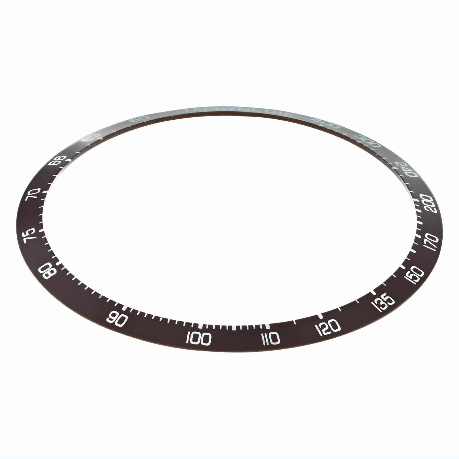 BEZEL INSERT FOR 43MM TAG HEUER CARRERA CV2A12.BA0796  AUTO CHRONOGRAPH BROWN