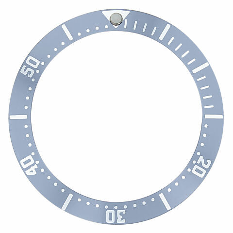BEZEL INSERT FOR MIDSIZE OMEGA SEAMASTER 2551.80 WATCH BLUE GREY INSERT
