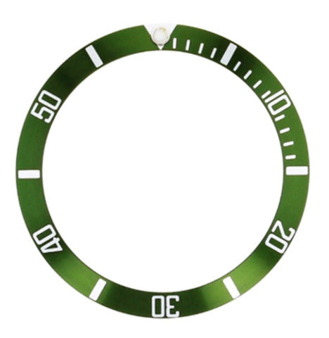 BEZEL INSERT FOR SEIKO SKX031 SKX033 J+K 7S26-0040 - 100M WATCH GREEN