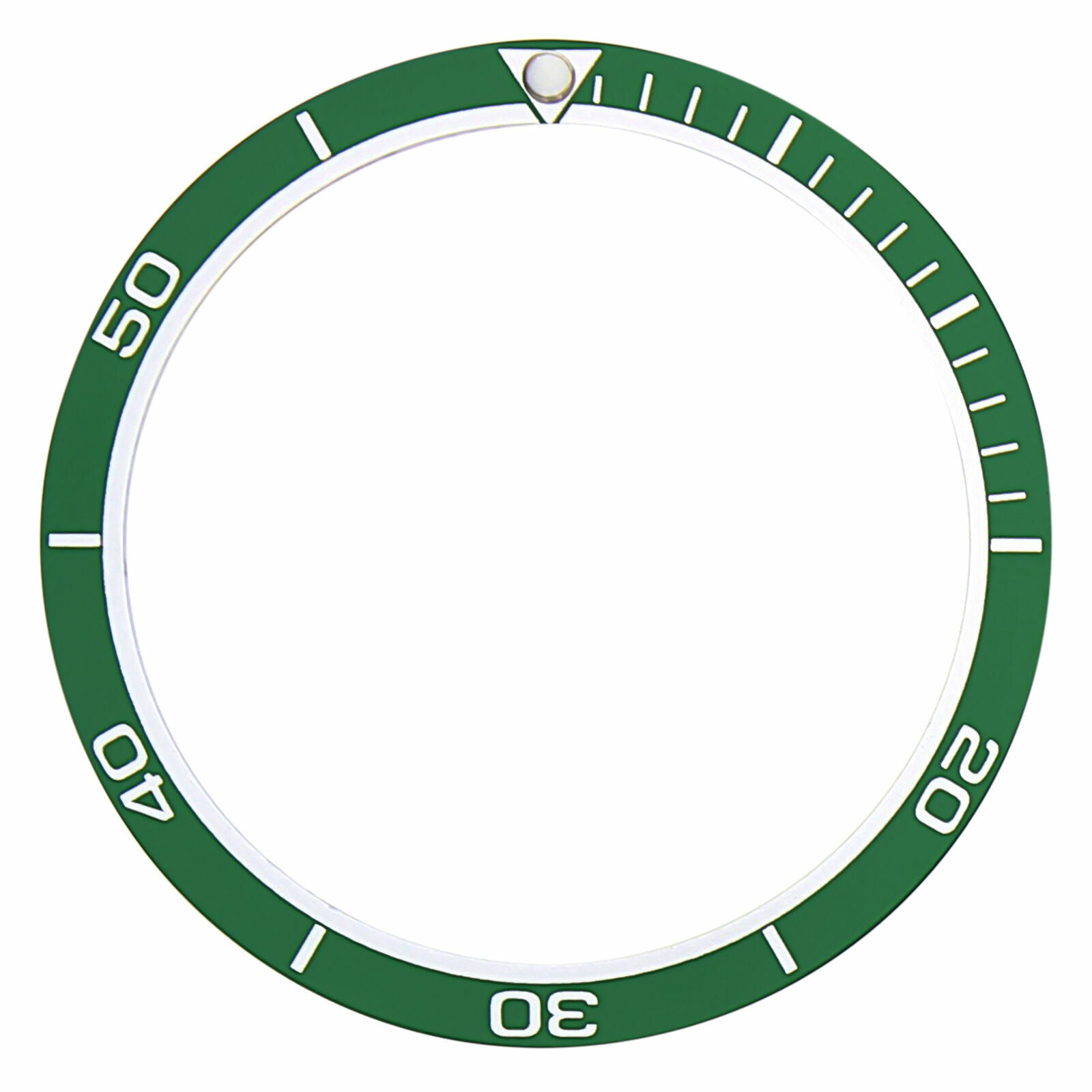 BEZEL INSERT FOR SEIKO WATCH 7002,6309,SKX007K2,7S26 DIVER PLANET OCEAN GREEN