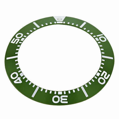 BEZEL INSERT FOR SEIKO DIVER SBCZ011 KINETIC WATCH SEIKO 5 SEA URCHIN GREEN