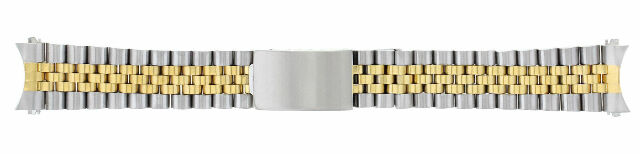 20MM GOLD/SS TWO TONE JUBILEE WATCH BAND 36MM ROLEX DATEJUST 16200 16233 16234