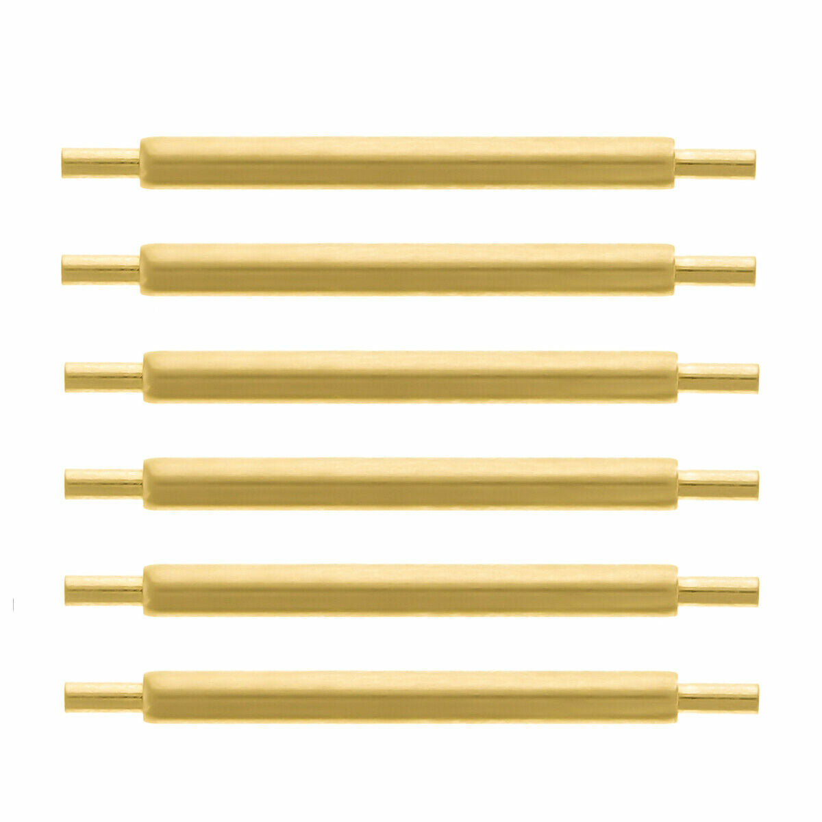 6-20MM GOLD SPRING BAR FOR ROLEX GMT-MASTER II 16718 16758 FAT SPRING BARS BAND