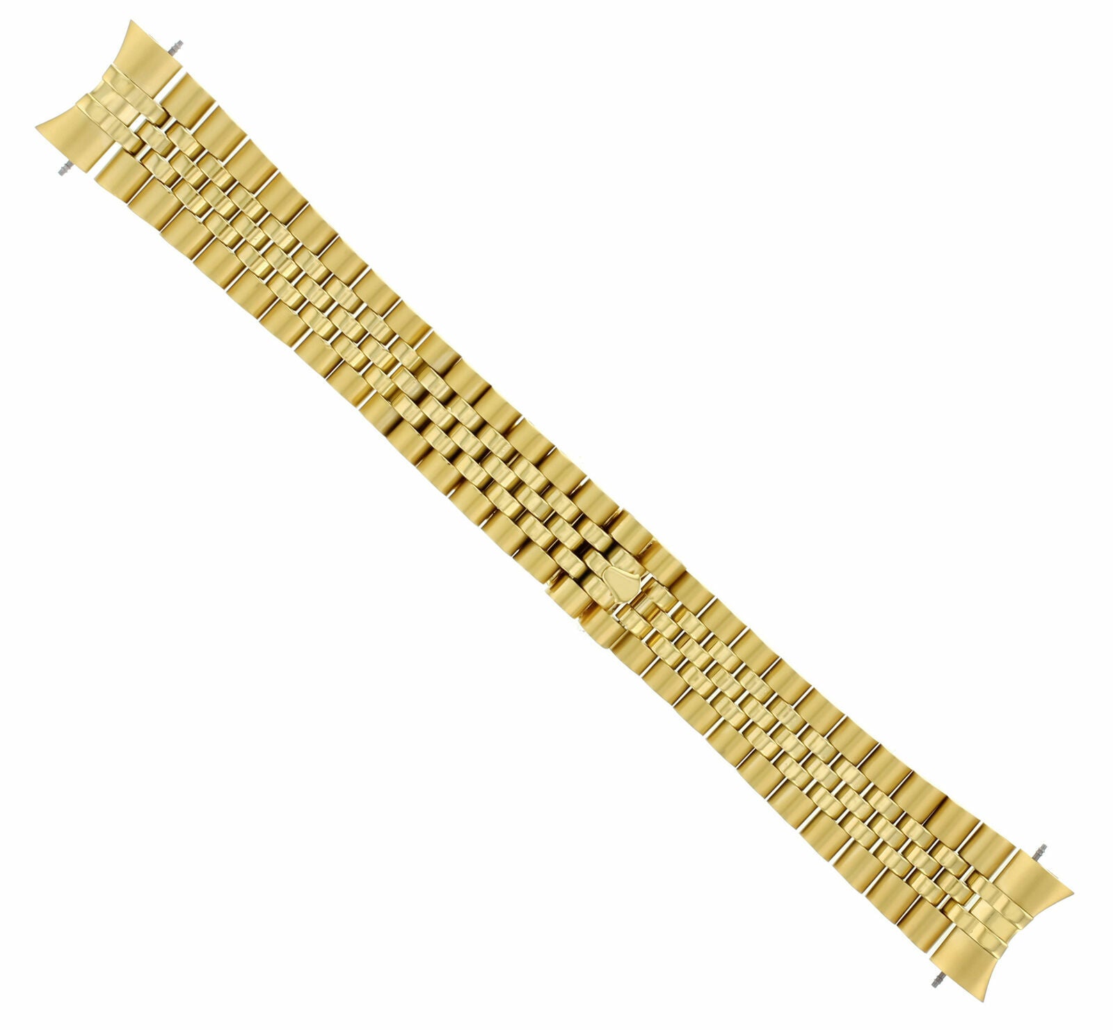 20MM JUBILEE WATCH BAND SOLID LINK FOR ROLEX 116200 SOLID HIDDEN CLASP GOLD