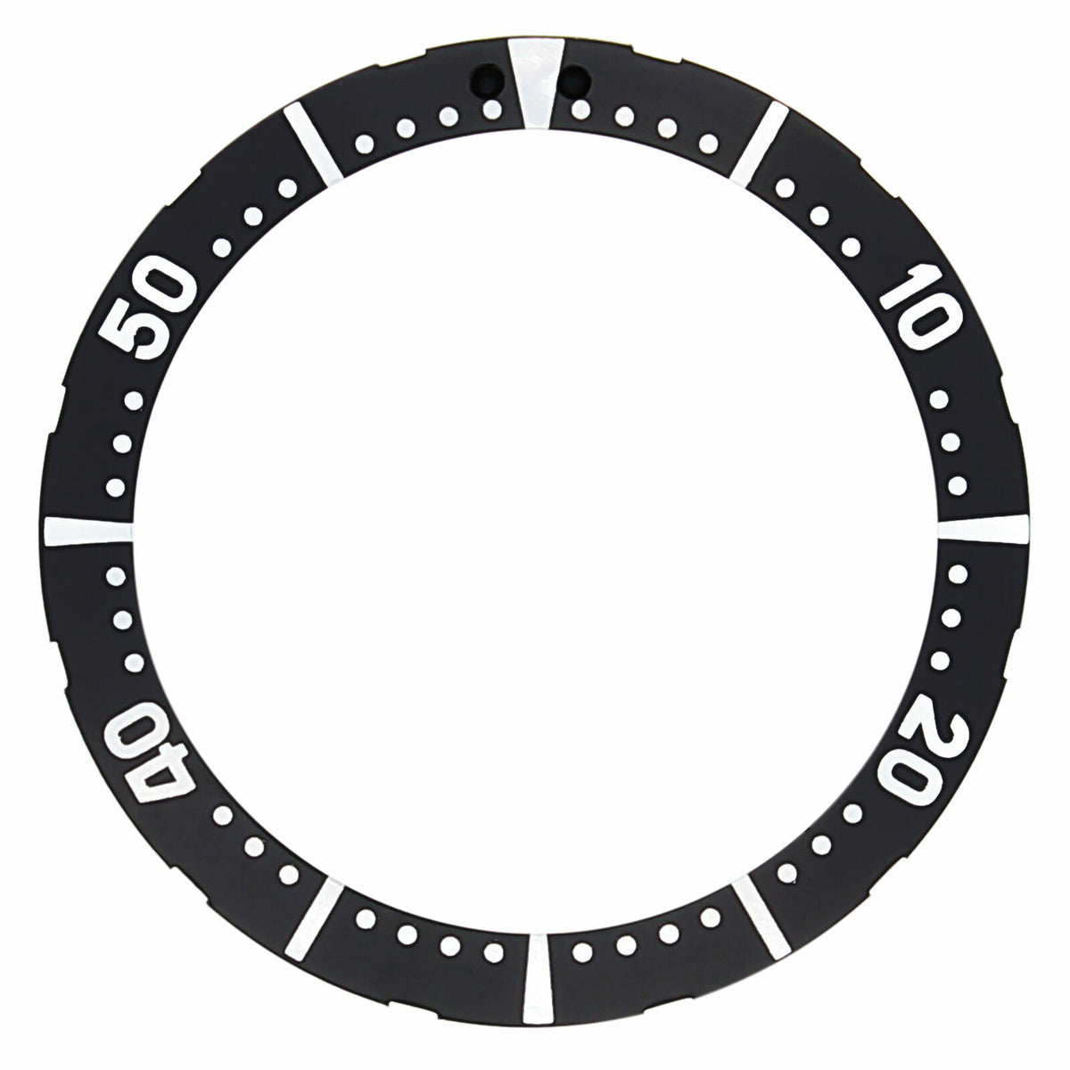 Ocean Insert BEZEL INSERT FOR ENICAR OCEAN PEARL SUBMARINER 475/003 WATCH BLACK