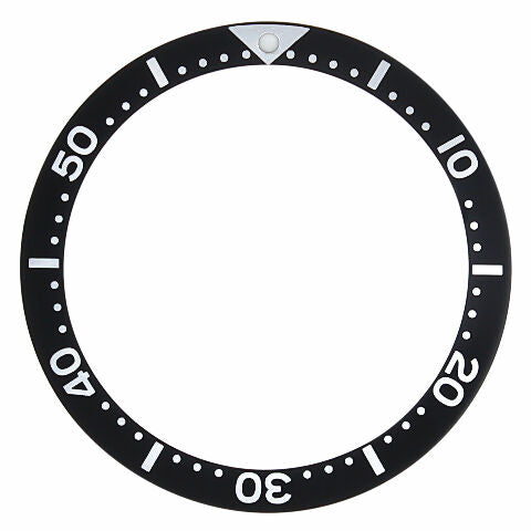 BEZEL INSERT FOR SEIKO WATCH 6309-7040-7049 SUWA TURTLE 6309A AUTAMATIC BLACK