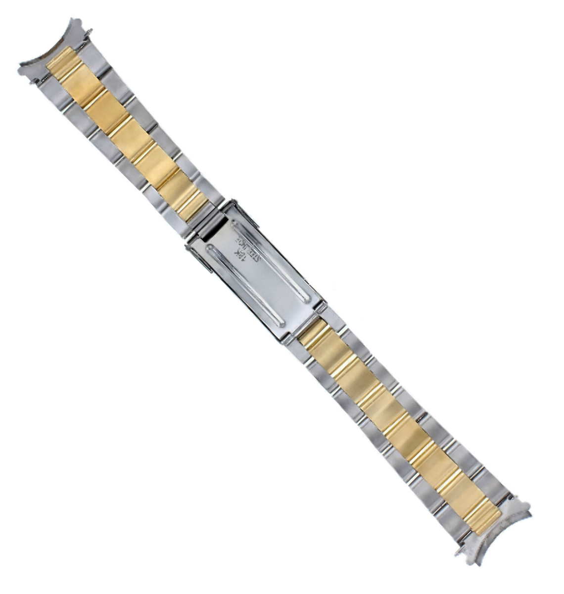 OYSTER WATCH BAND FOR ROLEX SUBMARINER 16800 16810 16808 16613 16618 18K/SS 20MM